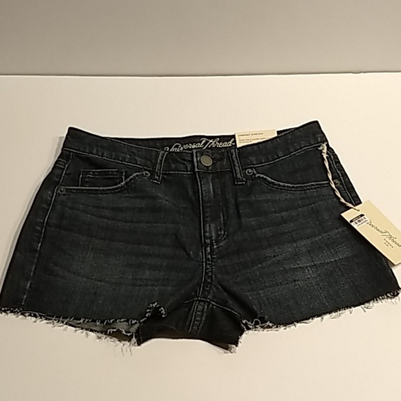 Universal Thread Pants - Universal Thread High Rise Shortie Shorts Blue 0